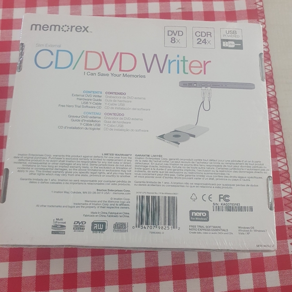 Memorex Cd/DVD Writer - Picture 3 of 4